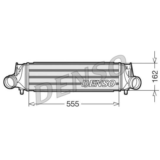 DIT02035 - Intercooler, charger 