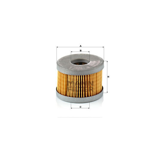 P 65/1 x - Fuel filter 