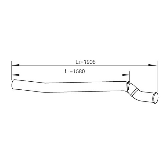 47677 - Exhaust pipe 