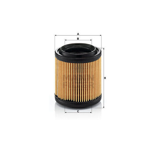 C 710/1 - Air filter 