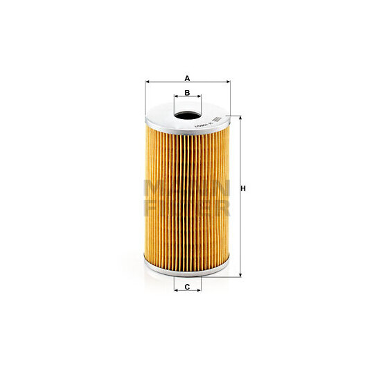 H 1050/1 - Oil filter 