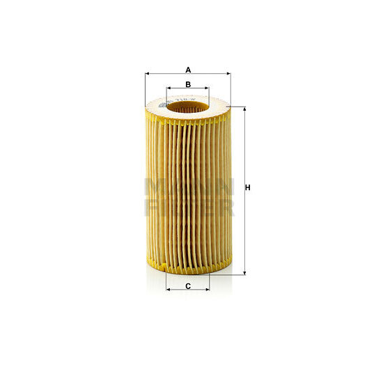 HU 718/6 x - Oil filter 