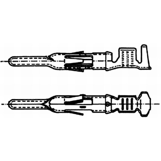 8KW 054 945-003 - Johtoliitin 