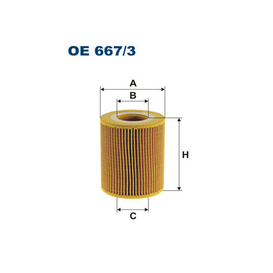OE 667/3 - Oil filter 