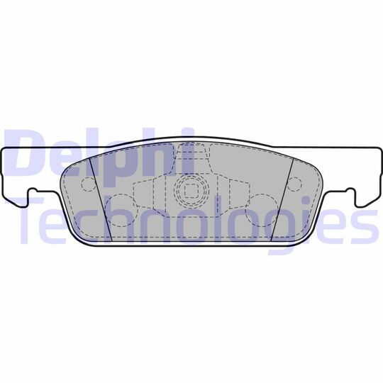 LP2479 - Brake Pad Set, disc brake 