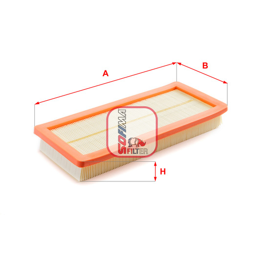 S 3371 A - Air filter 