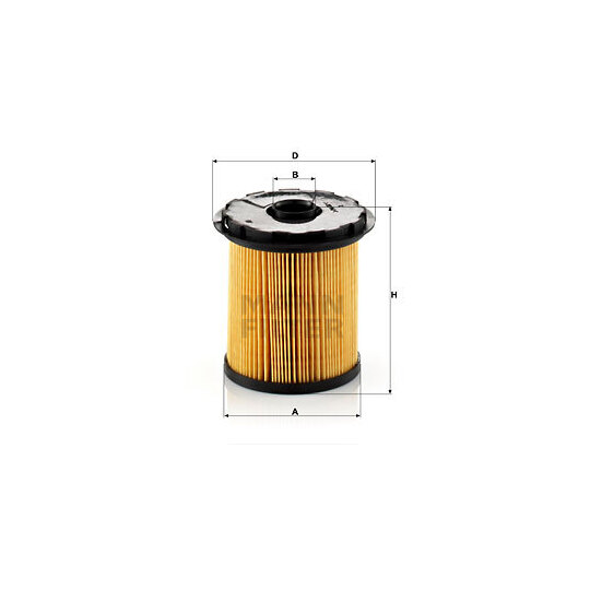 PU 822 x - Fuel filter 