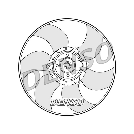DER23001 - Fan, radiator 