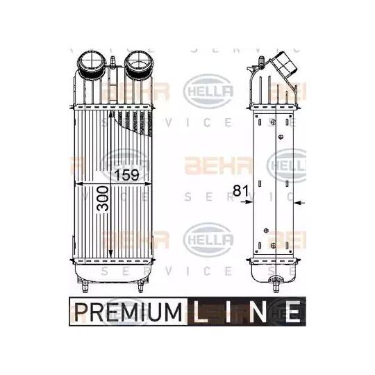 8ML 376 746-221 - Kompressoriõhu radiaator 