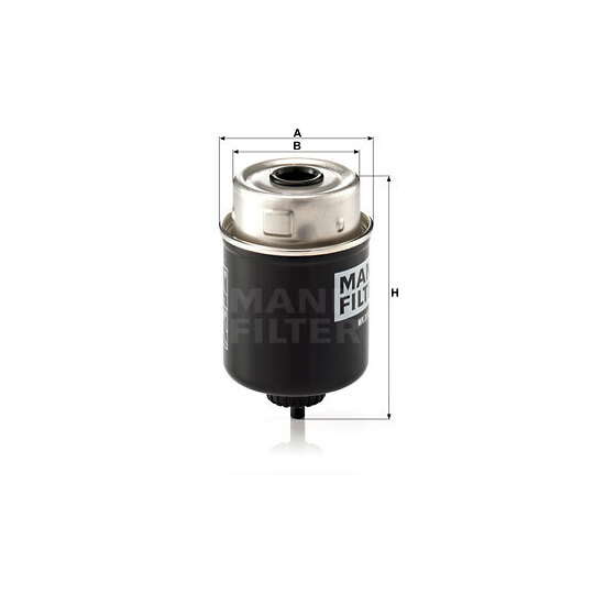 WK 8100 - Fuel filter 