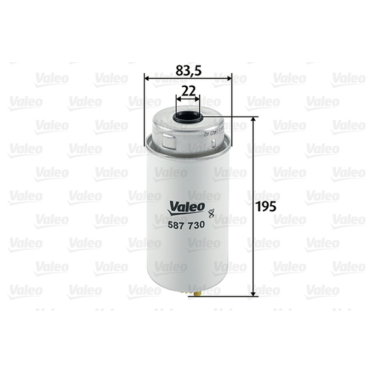 587730 - Fuel filter 