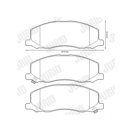 573326JC - Brake Pad Set, disc brake 