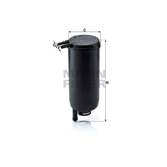 WK 939/14 x - Fuel filter 
