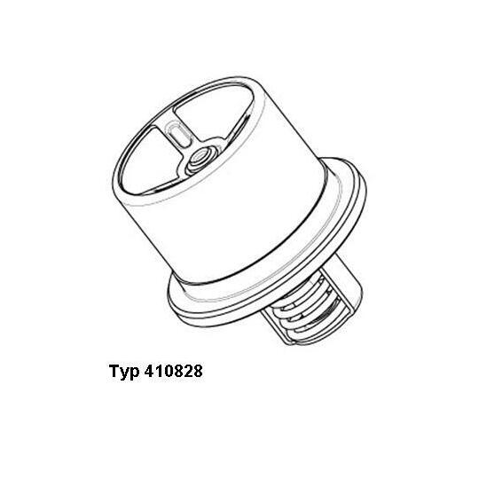 410828.86D0 - Thermostat, coolant 