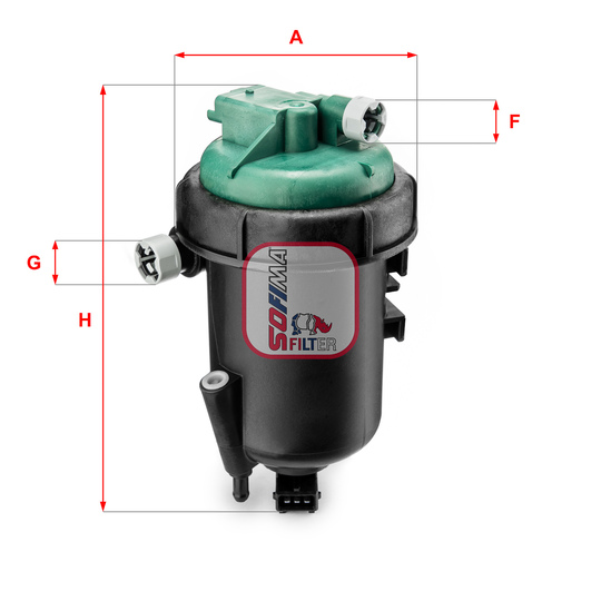 S 5175 GC - Fuel filter 
