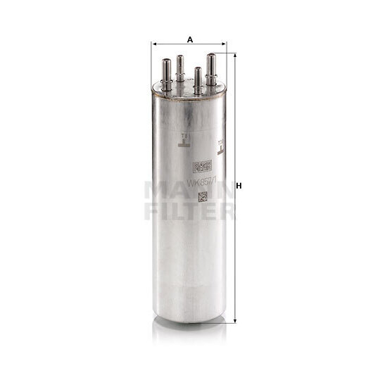 WK 857/1 - Fuel filter 