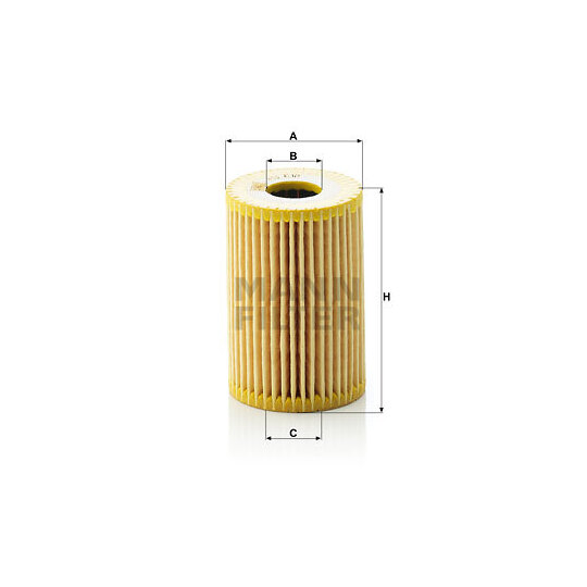 HU 610 x - Oil filter 