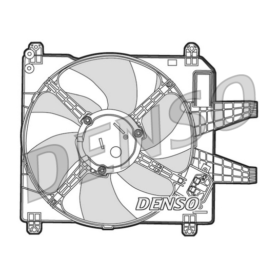 DER09004 - Fan, radiator 