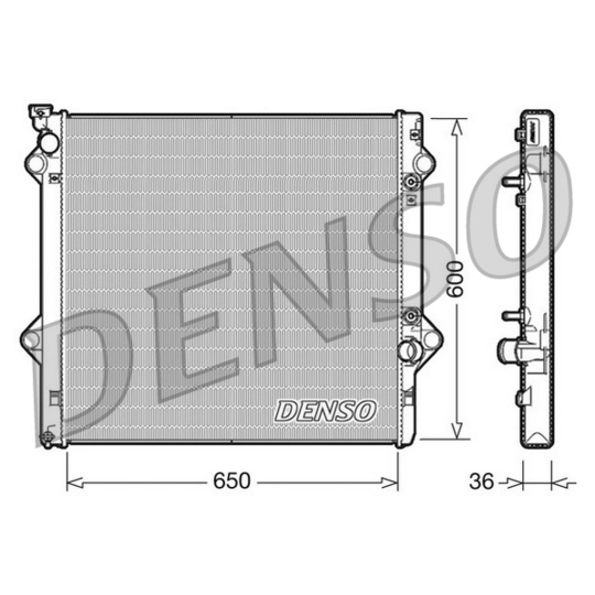 DRM50049 - Kylare, motorkylning 