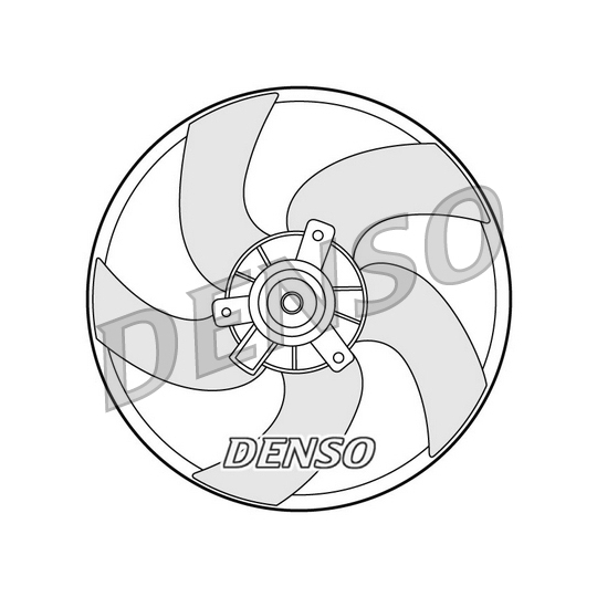 DER21011 - Ventilaator, mootorijahutus 