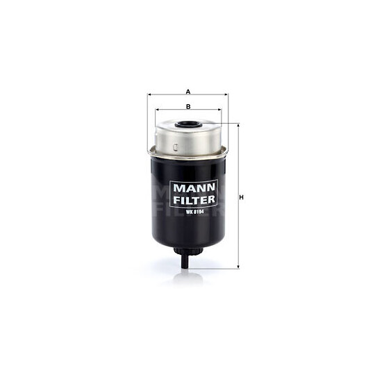 WK 8194 - Fuel filter 