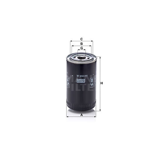 W 950/41 - Oil filter 