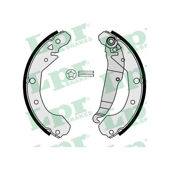 01126 - Brake Shoe Set 