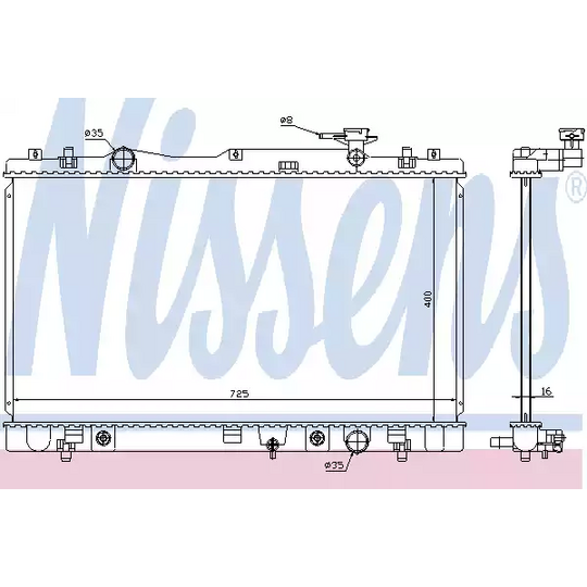 64251 - Radiator, engine cooling 