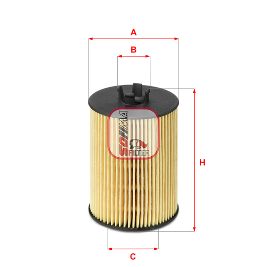 S 5063 PE - Oil filter 