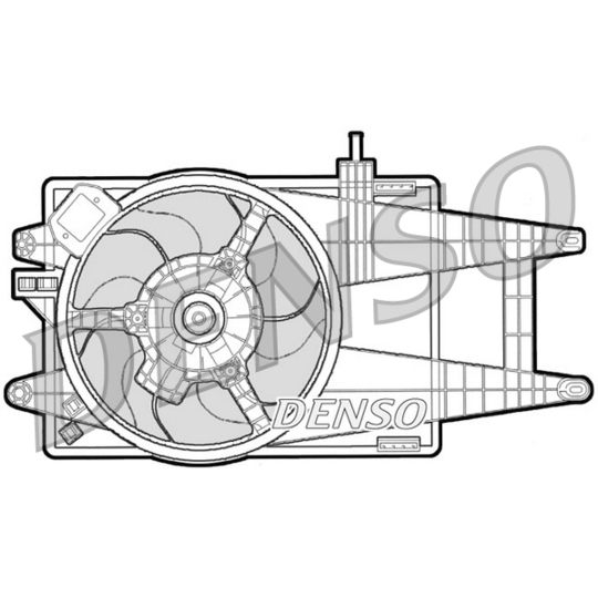 DER09040 - Ventilaator, mootorijahutus 
