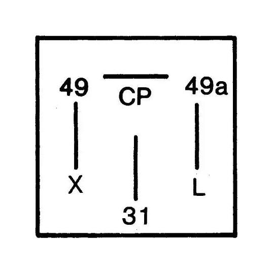 4AZ 003 787-011 - Flasher Unit 