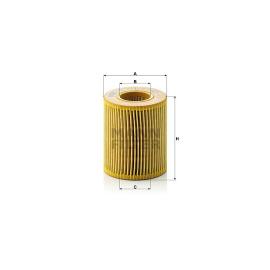 HU 711/2 x - Oil filter 