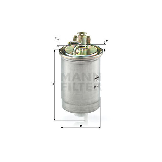 WK 841 - Fuel filter 