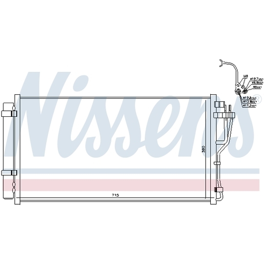 940383 - Kondensor, klimatanläggning 