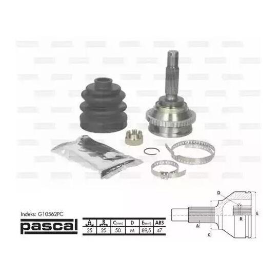 G10562PC - Joint Kit, drive shaft 