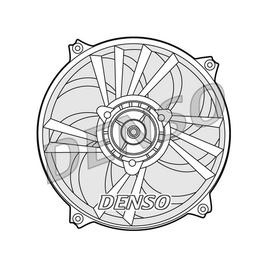 DER21013 - Fan, radiator 