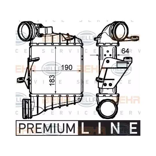 8ML 376 760-681 - Kompressoriõhu radiaator 