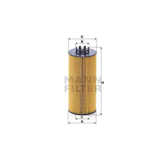 HU 9003 z - Oil filter 