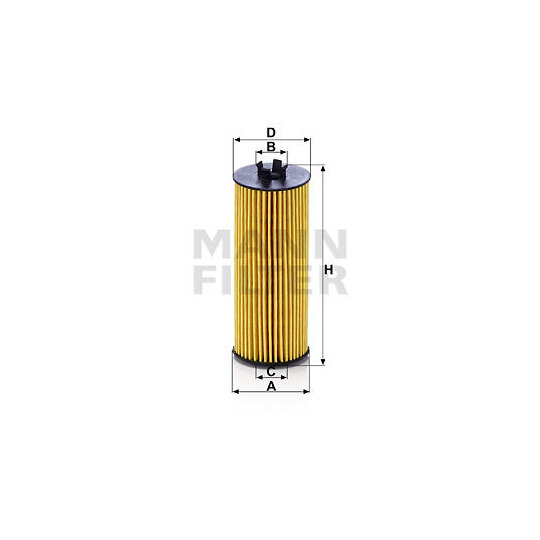 HU 6009 z - Oil filter 