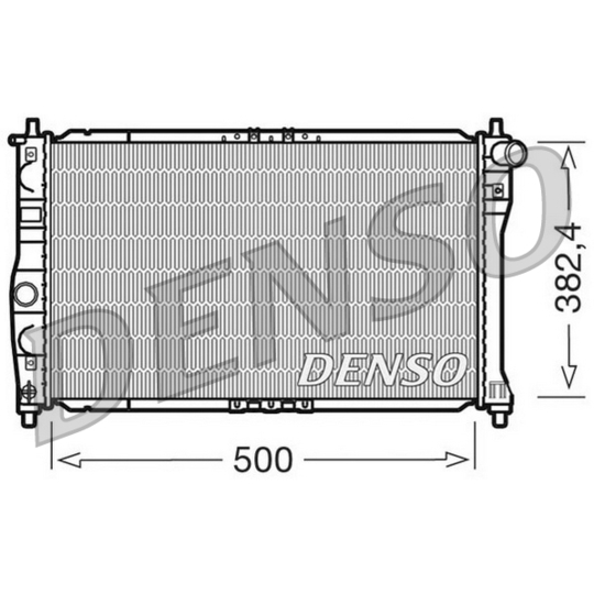 DRM08001 - Kylare, motorkylning 