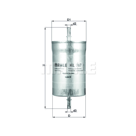 KL 767 - Fuel filter 