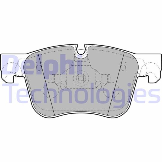 LP2690 - Brake Pad Set, disc brake 