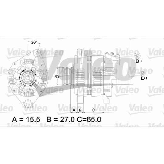 437164 - Alternator 