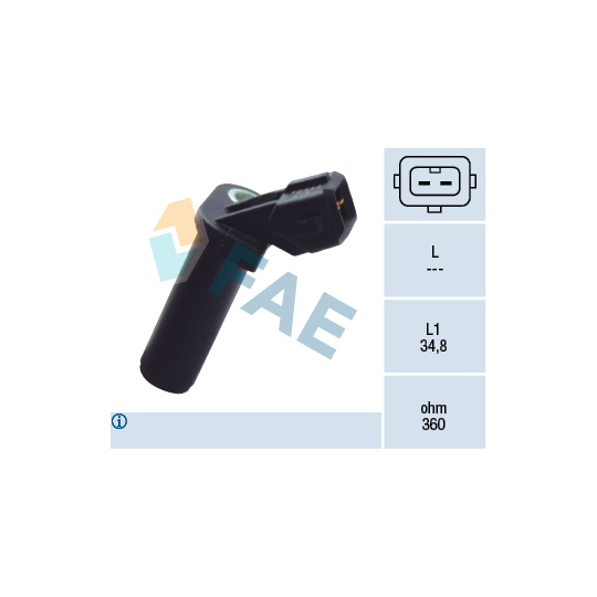 79344 - Sensor, crankshaft pulse 