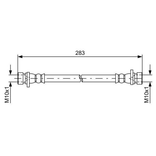 1 987 481 620 - Brake Hose 