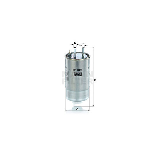 WK 853/21 - Fuel filter 