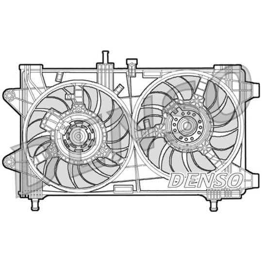 DER09036 - Fan, radiator 