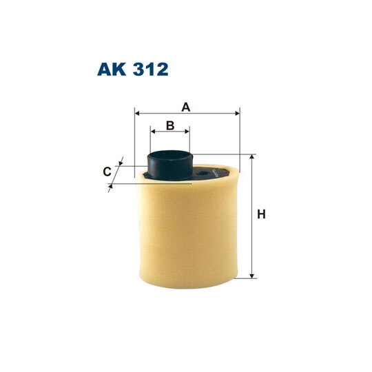 AK 312 - Air filter 