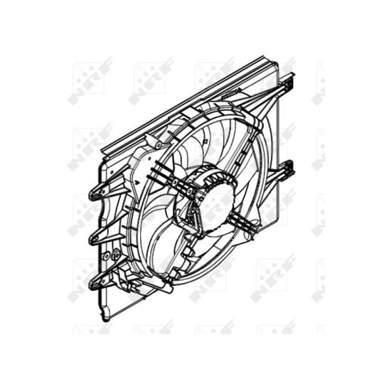 47596 - Fan, radiator 