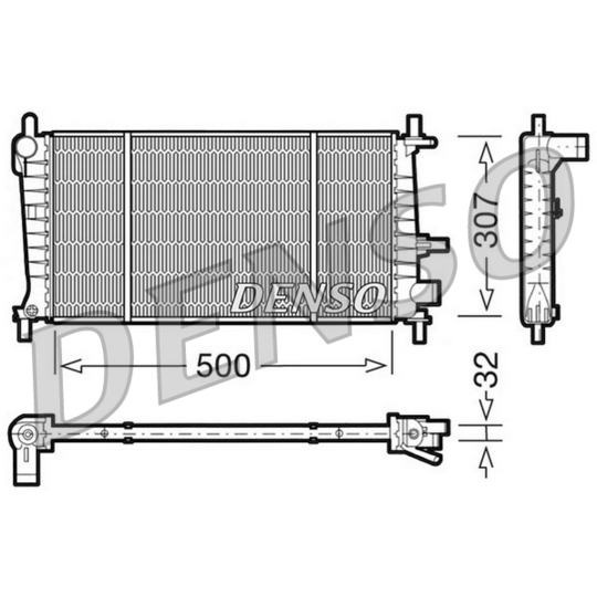 DRM10041 - Kylare, motorkylning 